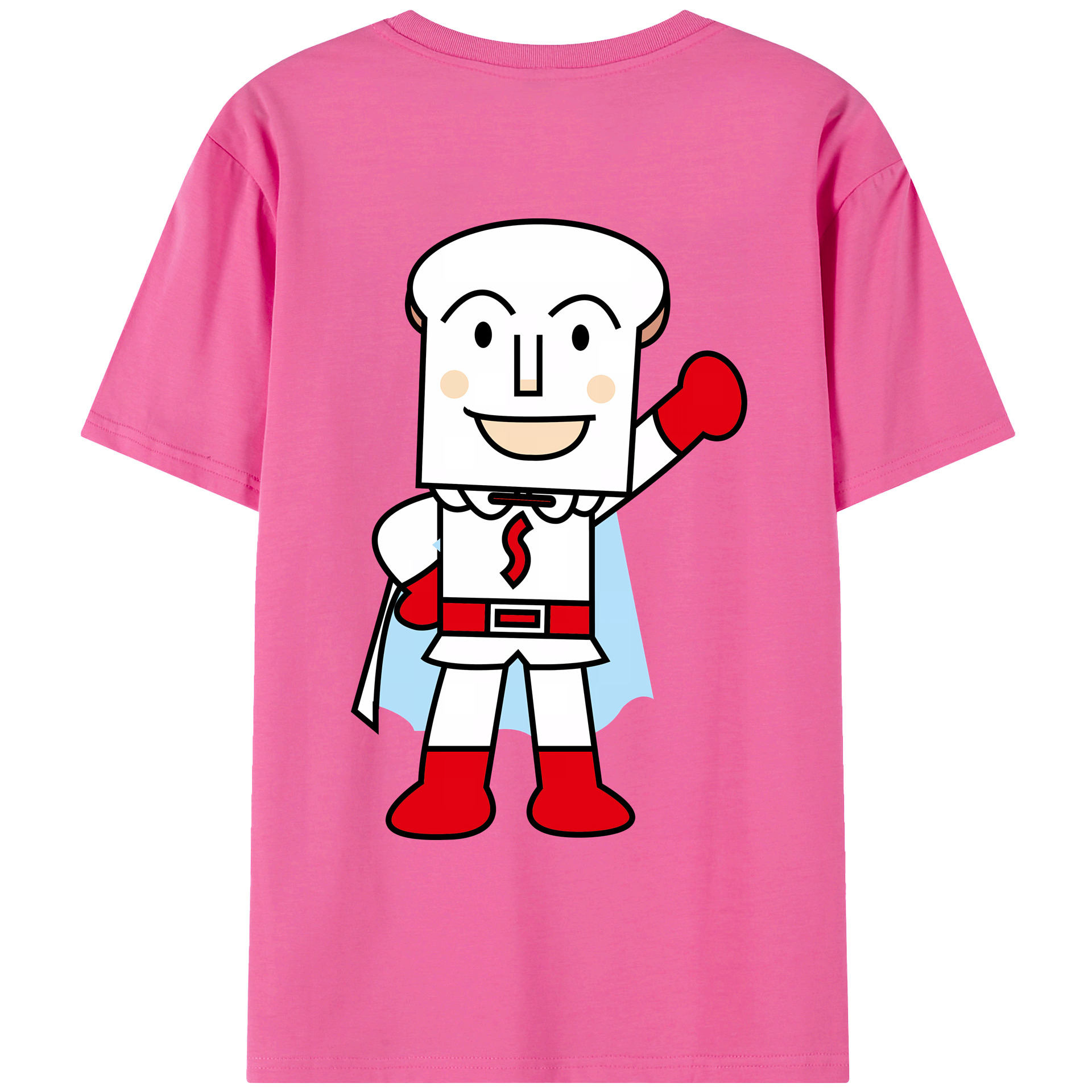 （画像用） アンパンマン Anpanman レディース半袖Tシャツ(バックプリント)